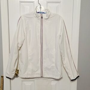 LPGA Official Apparel Women's White Full-Zip Golf Jacket - Size XS